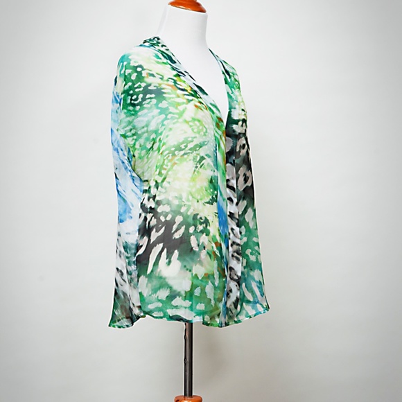 Multi-colored Leopard print shirt - Picture 2 of 4